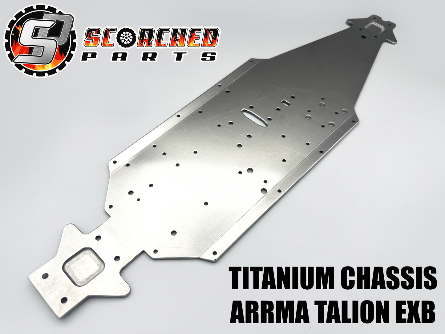 Titanium Chassis for Arrma Talion EXB