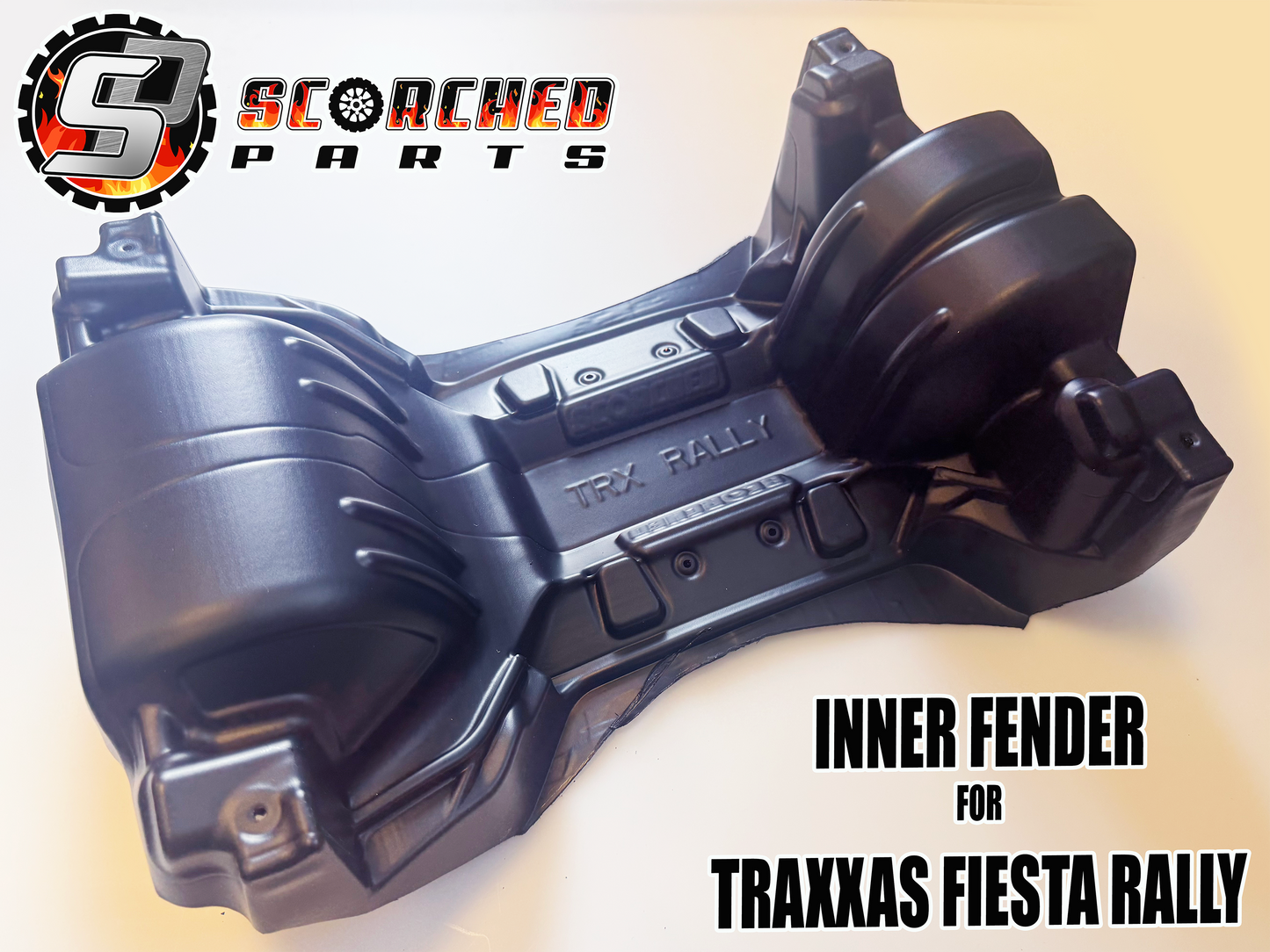 Inner Fender Wells / Mudguards - for Traxxas Fiesta Rally