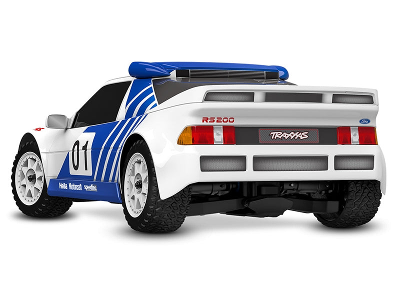 Traxxas Mini Rally VXL Ford RS200 TRX108046-1