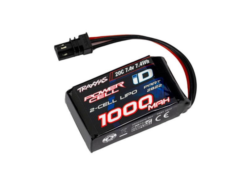 Traxxas TRX4M 1000mAh 7.4v 2-Cell 20C LiPo Battery TRX2822