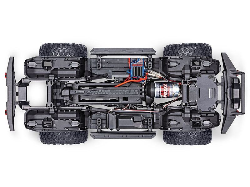 Traxxas TRX4 Sport 1:10 4X4 Electric All-Terrain Crawler Truck with Clipless Body - TRX82224-4-BLUE