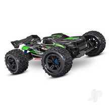 Load image into Gallery viewer, Traxxas Sledge 1/8 4WD VXL-6S Brushless Monster Truck - Blue TRX95076-4-GREEN