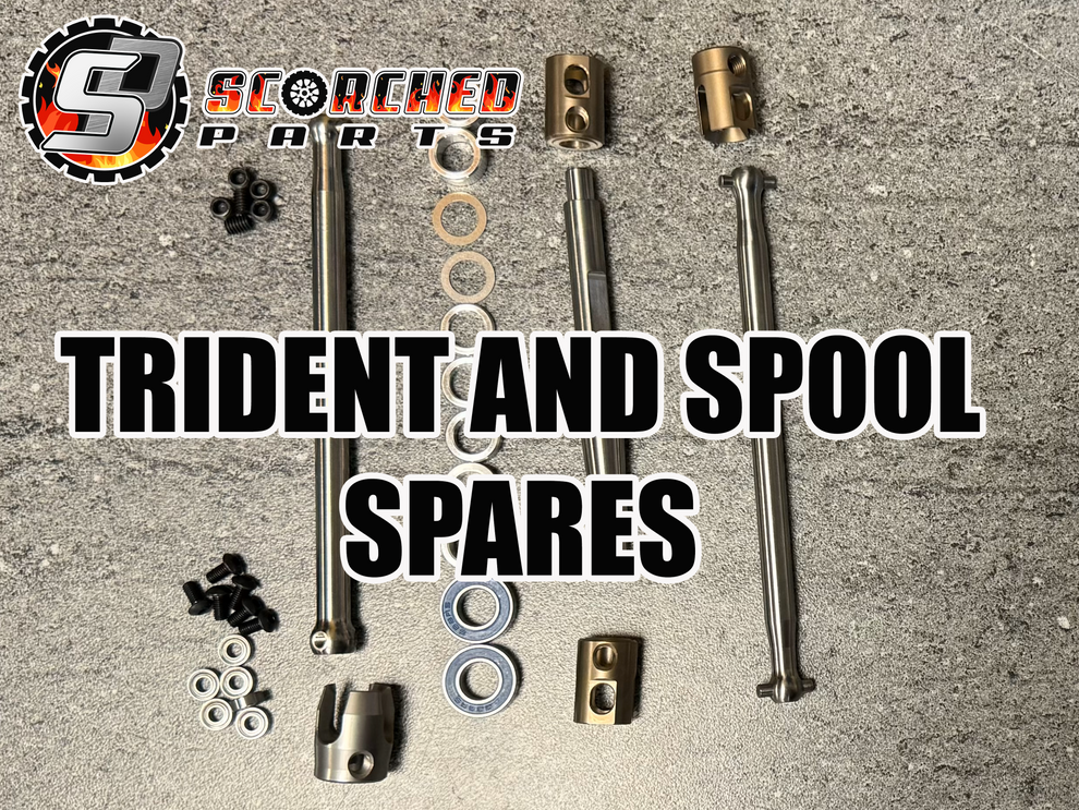 Trident and spool set spare parts – Scorched Parts RC