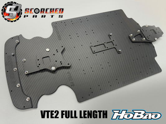 Carbon Fibre Chassis - for Hobao VTE2 Full Length Kit