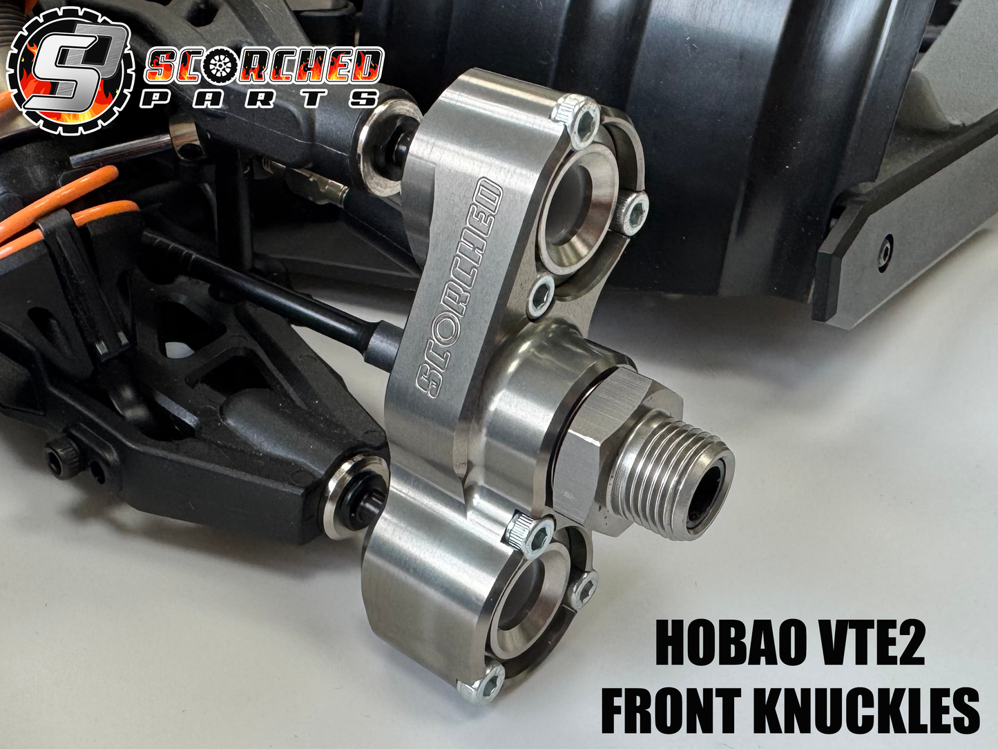 Steering Knuckle & Hubs Upgrade set -  for Hobao VTE2