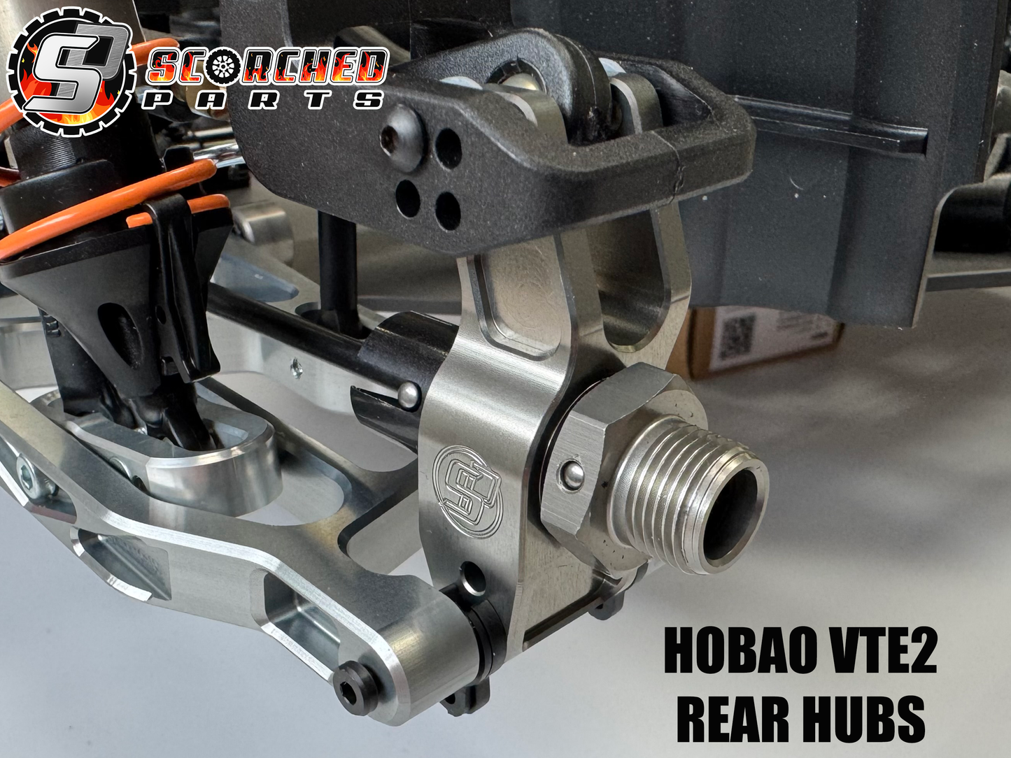 Steering Knuckle & Hubs Upgrade set -  for Hobao VTE2