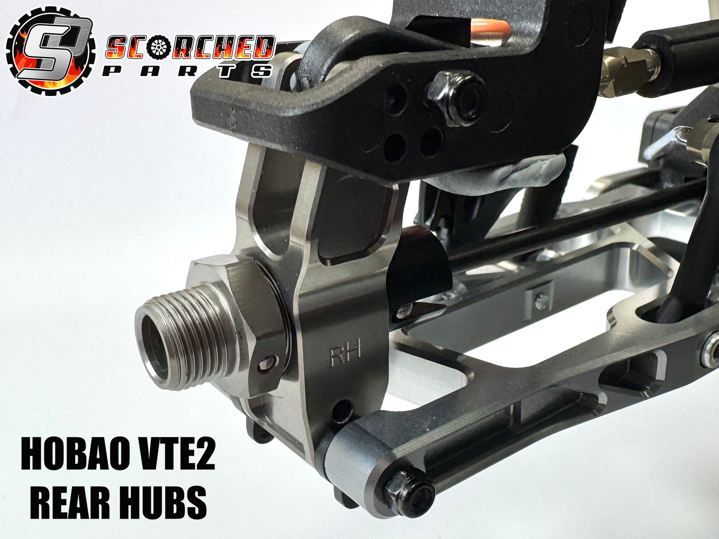 Steering Knuckle & Hubs Upgrade set -  for Hobao VTE2