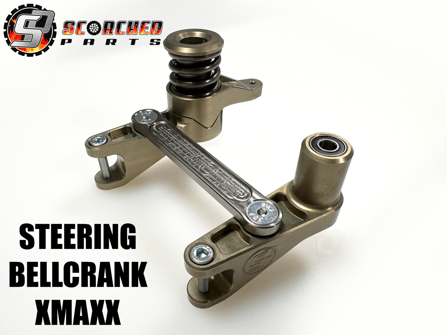 Steering Bellcrank / Arm upgrade - for Xmaxx