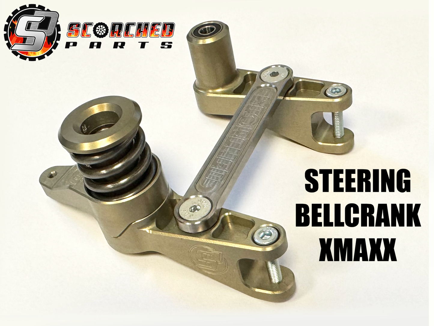 Steering Bellcrank / Arm upgrade - for Xmaxx