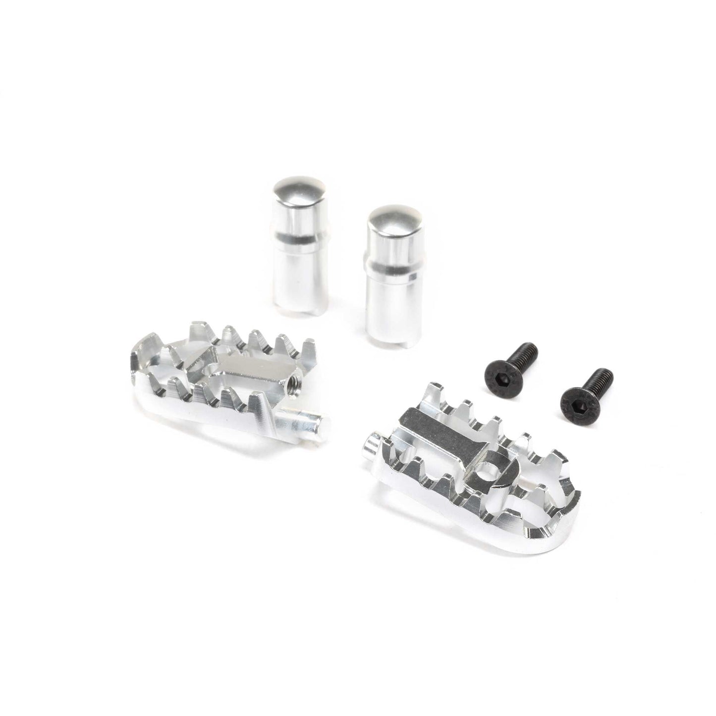 LOSI Promoto Aluminum Foot Pegs, Silver Z-LOS361001