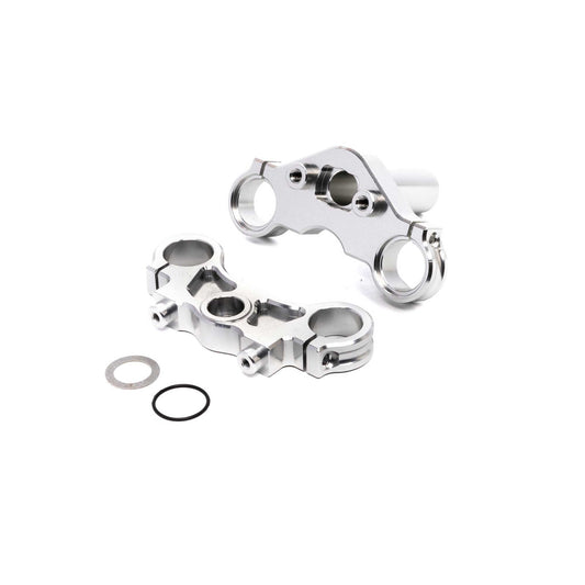 LOSI Promoto Aluminum Triple Clamp Set, Silver Z-LOS364006