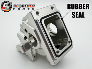 Diff Housing / Bulkhead - For Arrma 6s Speed cars -  Special for conversion to Hobao gears