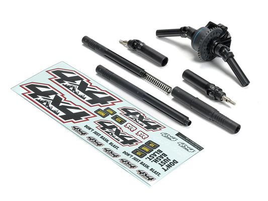 Arrma ARA310994 Kit Pattini Per Slipper (4 Pezzi) Per Mega/3S BLX - Foto 3