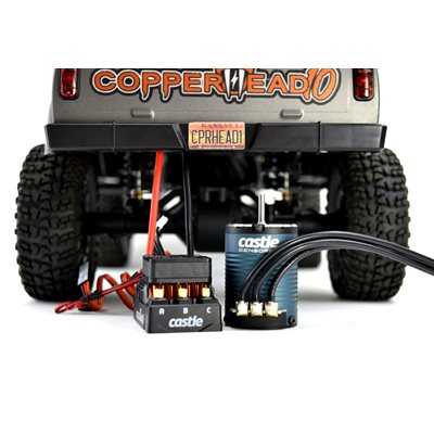 CASTLE COPPERHEAD 10, 16.8V, WP SENSORED ESC