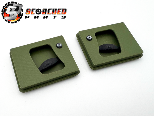 1/10 Land Rover Defender D90 Slotted Style Door Handle inserts