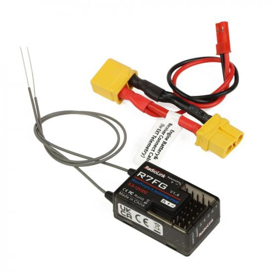 RadioLink R7FG 7-Channel Receiver with Gyro Function RLKR071007