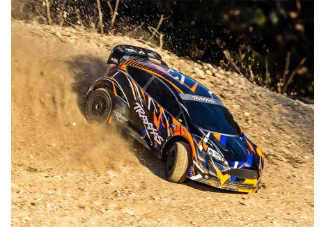 Traxxas Ford Fiesta ST Rally VXL - Orange TRX74276-4-ORNG