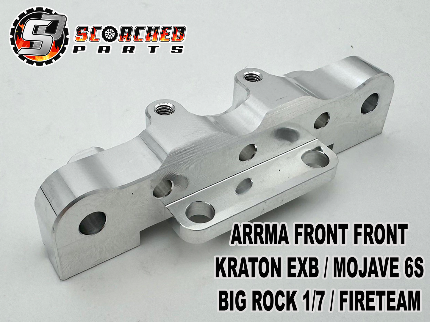 Full 5pc Hinge Holder set - for Arrma 1/7 Mojave/Big Rock