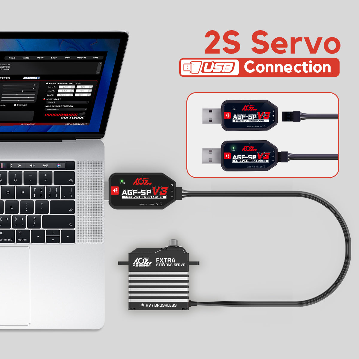 AGFRC V3 Servo Programmer AGF-SP V3
