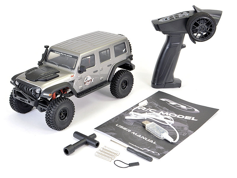 FTX OUTBACK MINI X FURY 1:18 TRAIL READY-TO-RUN GREY FTX5525GY