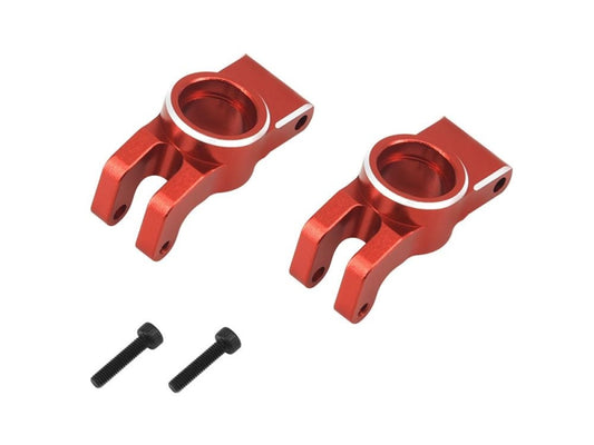 RC Overhaul Rear Hubs, Red Aluminum, 1/18 Typhon / Granite Grom G-RCO-AR022R