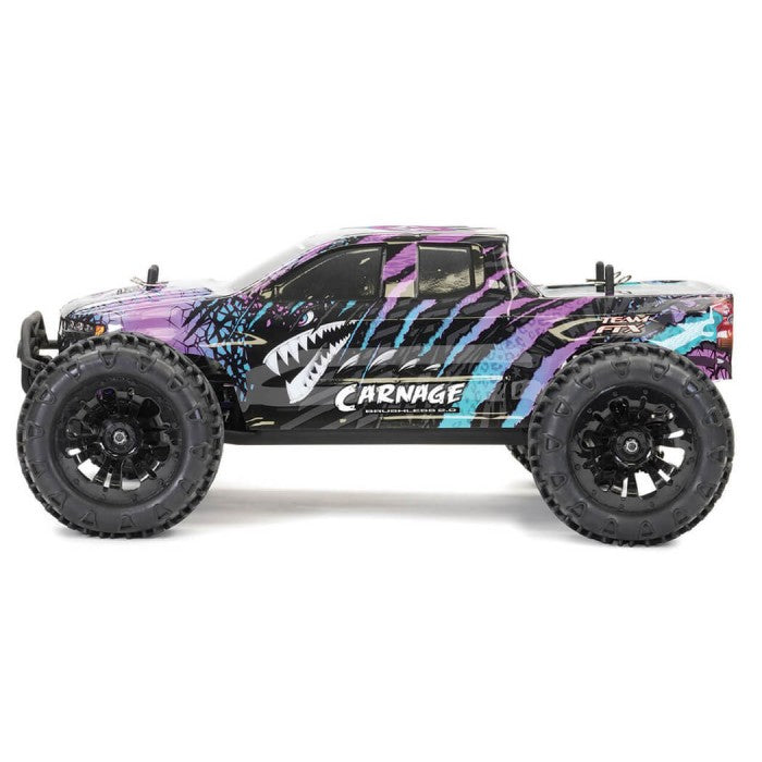 FTX CARNAGE 2.0 1/10 BRUSHLESS TRUCK 4WD RTR WITH LIPO BATTERY & CHARGER FTX5539