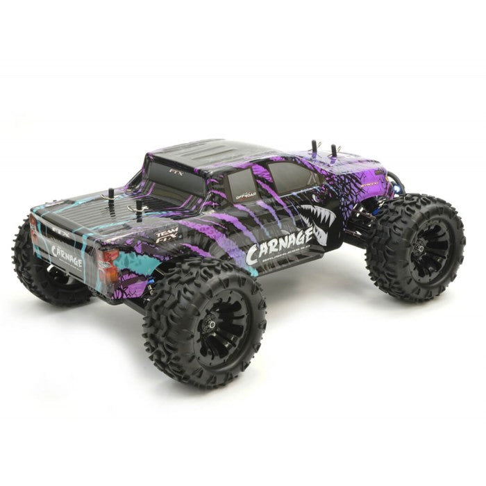 FTX CARNAGE 2.0 1/10 BRUSHLESS TRUCK 4WD RTR WITH LIPO BATTERY & CHARGER FTX5539