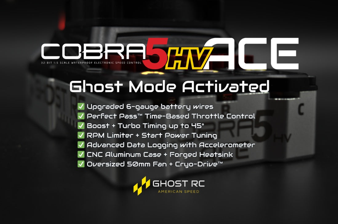 Cobra 5 ACE HV 12S  Speedrunner / Drag ESC