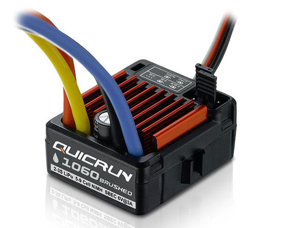 Hobbywing QUICRUN 1060 Brushed Waterproof ESC - Sbec