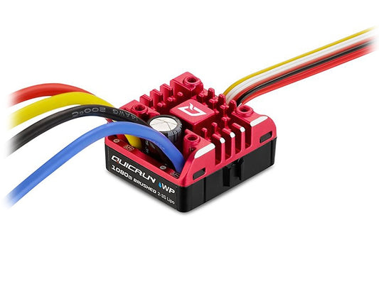 Hobbywing QUICRUN WP 1080 G2 Brushed Crawler ESC HW30120202