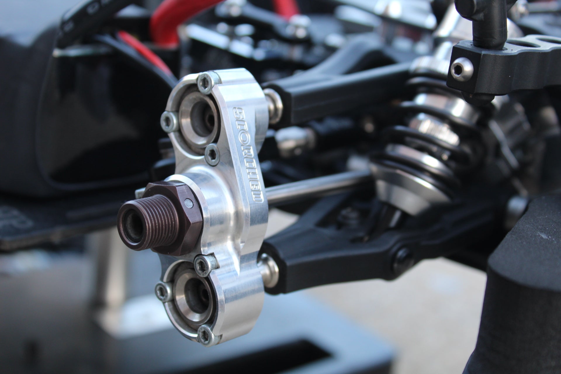 INTEGY CNC Steering Knuckle For Traxxas 1/10 Summit & E-Maxx Brushless INTEGY CNC Steering Knuckle For Traxxas 1/10 Summit & E-Maxx Brushless