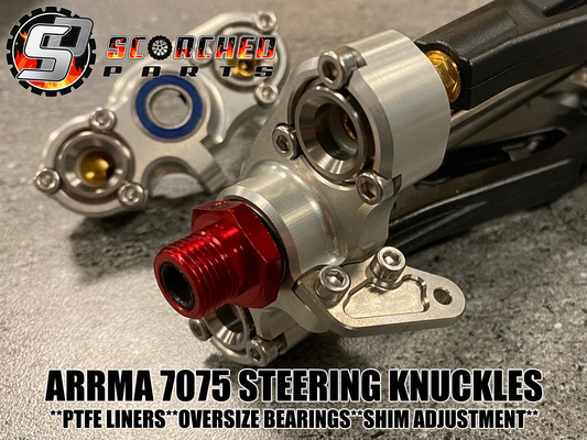 Steering Knuckle Front Pair -  for Arrma Limitless/Infraction/Typhon