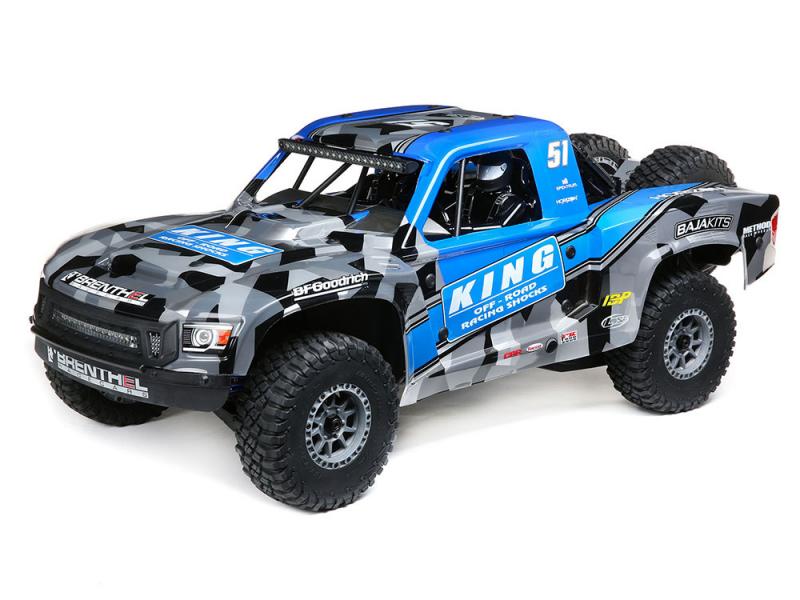 Losi 1/6 Super Baja Rey SBR 2.0 4WD Brushless Desert Truck RTR - Blue