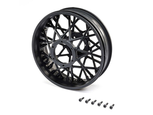 Losi Rear Wheel Set, Black: Promoto-MX Z-LOS46001