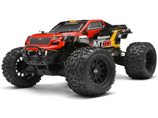 Associated Rival MT10 Brushless RTR Truck V2 - Red With Battery AS20518B