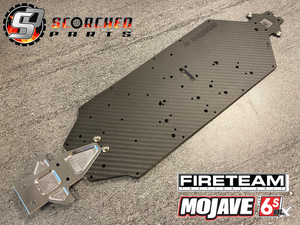 Carbon Fibre Hybrid Chassis - for Arrma Mojave / Fireteam / Super-Stretch Typhon