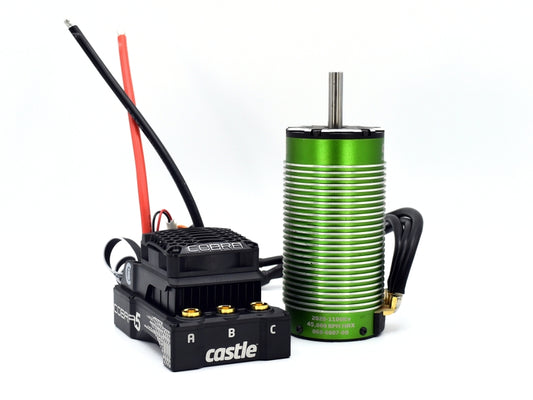 Castle COBRA 5, 8S, 33.6V ESC, 20A PEAK BEC W/2028-1100KV
