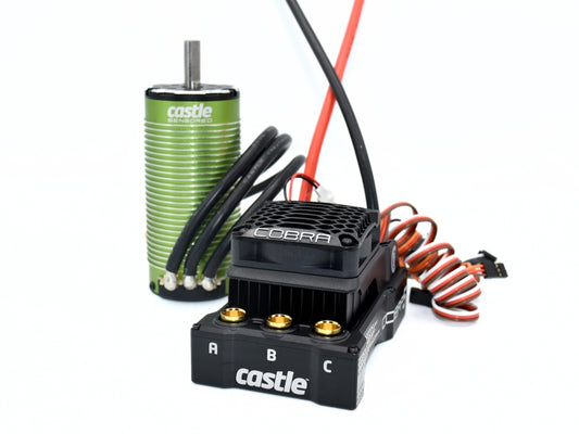 Castle COBRA 5, 8S, 33.6V ESC, 20A PEAK BEC W/1721-1260KV