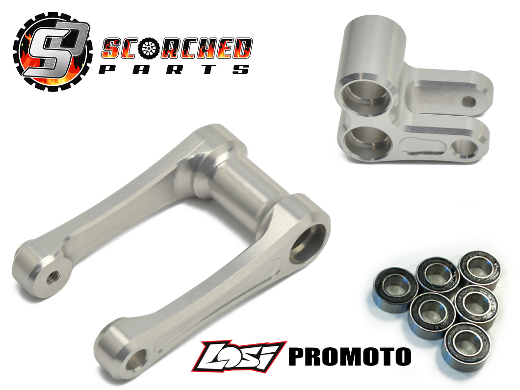 Aluminium 7075 Rear Suspension Links Upgrade - LOSI Promoto
