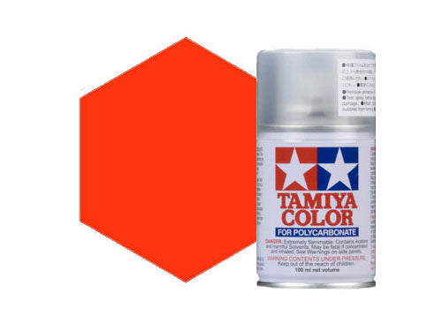 Tamiya PS-24 Fluorescent Orange Polycarbonate Spray Paint