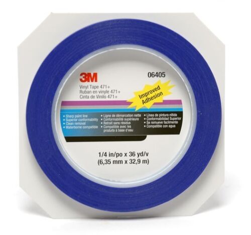 3M 06405 Blue Fine Line Masking Tape 6mm x 33m