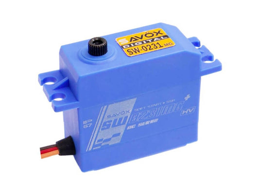 Savox Waterproof High Torque STD Metal Gear Digital Servo - SAV-SW0231MG+