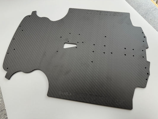 Carbon Fibre Arrma Chassis Spares