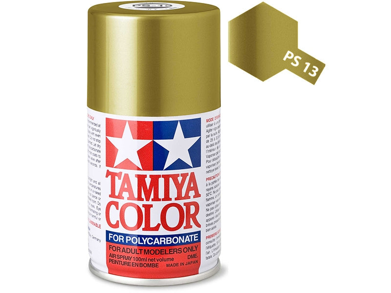 Tamiya PS-13 Gold Polycarbonate Spray Paint