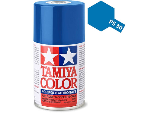 Tamiya PS-30 Brilliant Blue Polycarbonate Spray Paint
