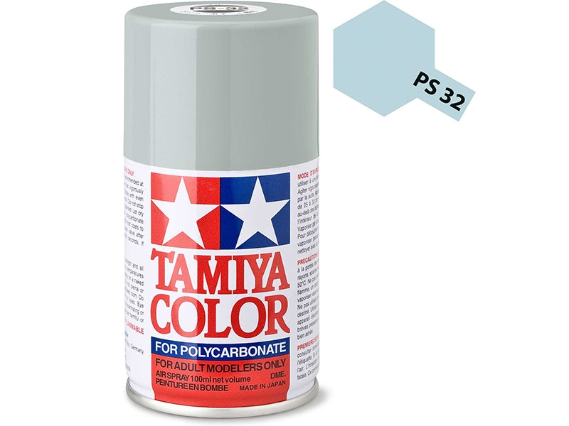 Tamiya PS-32 Corsa Grey Polycarbonate Spray Paint