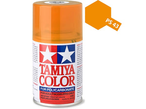Tamiya PS-43 Translucent Orange Polycarbonate Spray Paint