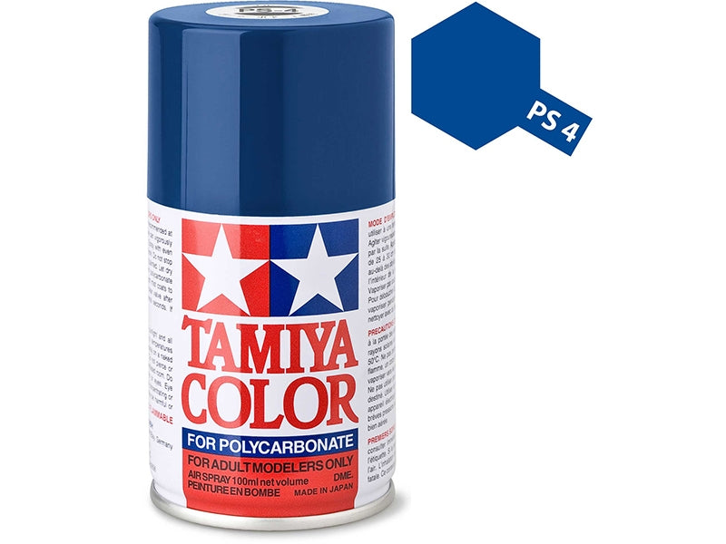 Tamiya PS-4 Blue Polycarbonate Spray Paint