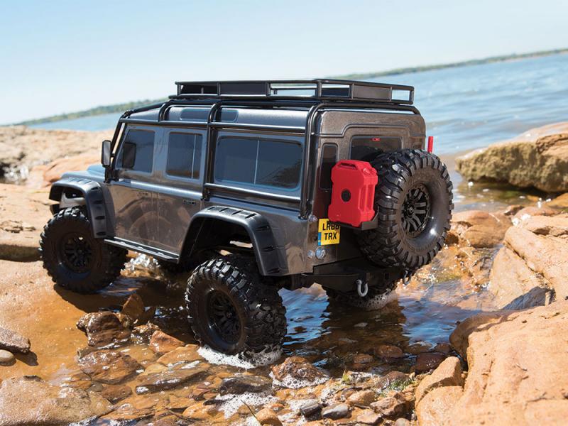 Traxxas TRX-4 1/10th Land Rover Defender 110 - Silver  TRX82056-4-SLVR