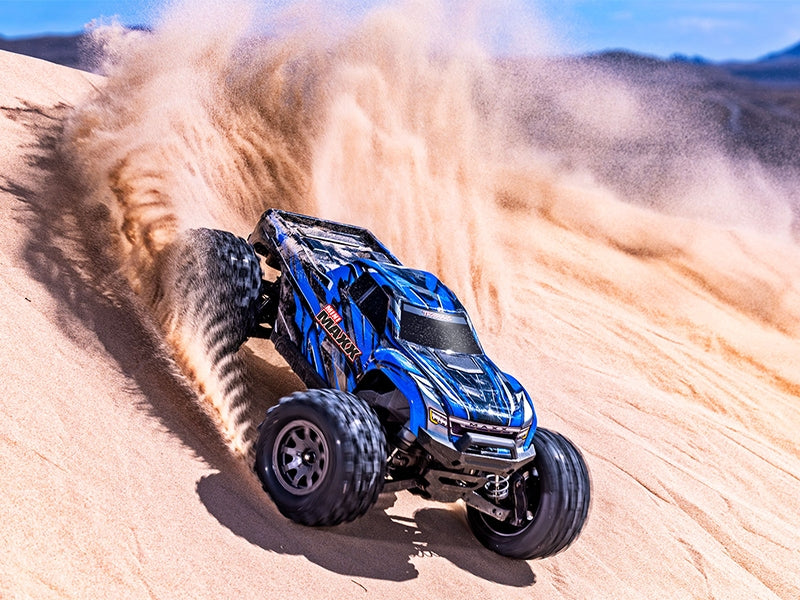 Traxxas Mini Maxx BL-2S - Blue TRX107154-1-BLUE